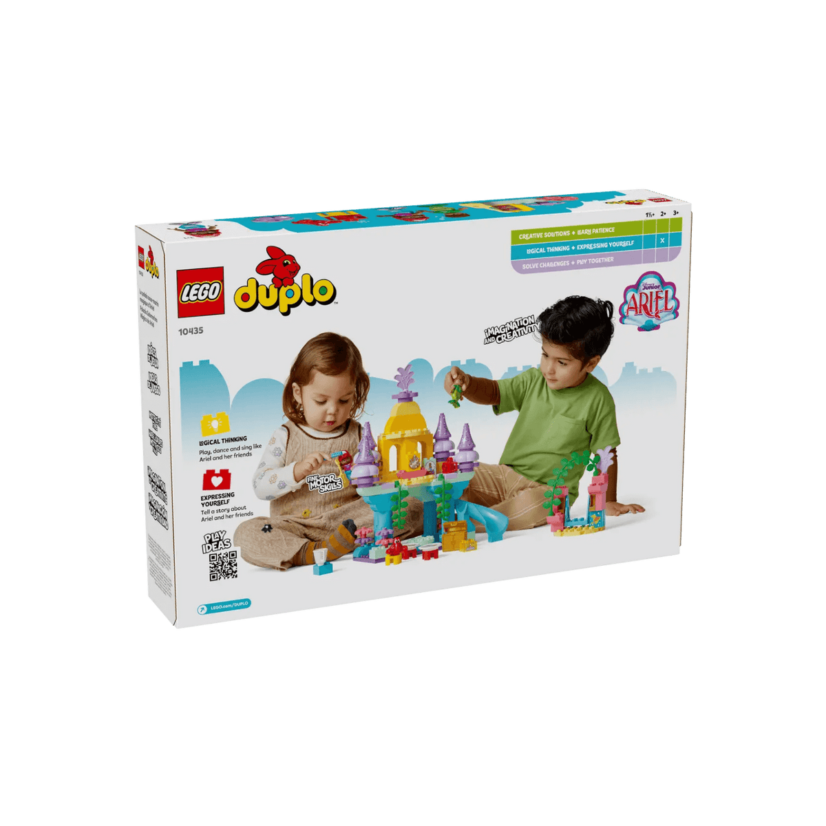 LEGO DUPLO Disney Junior Magiczny podwodny pałac Arielki 10435.