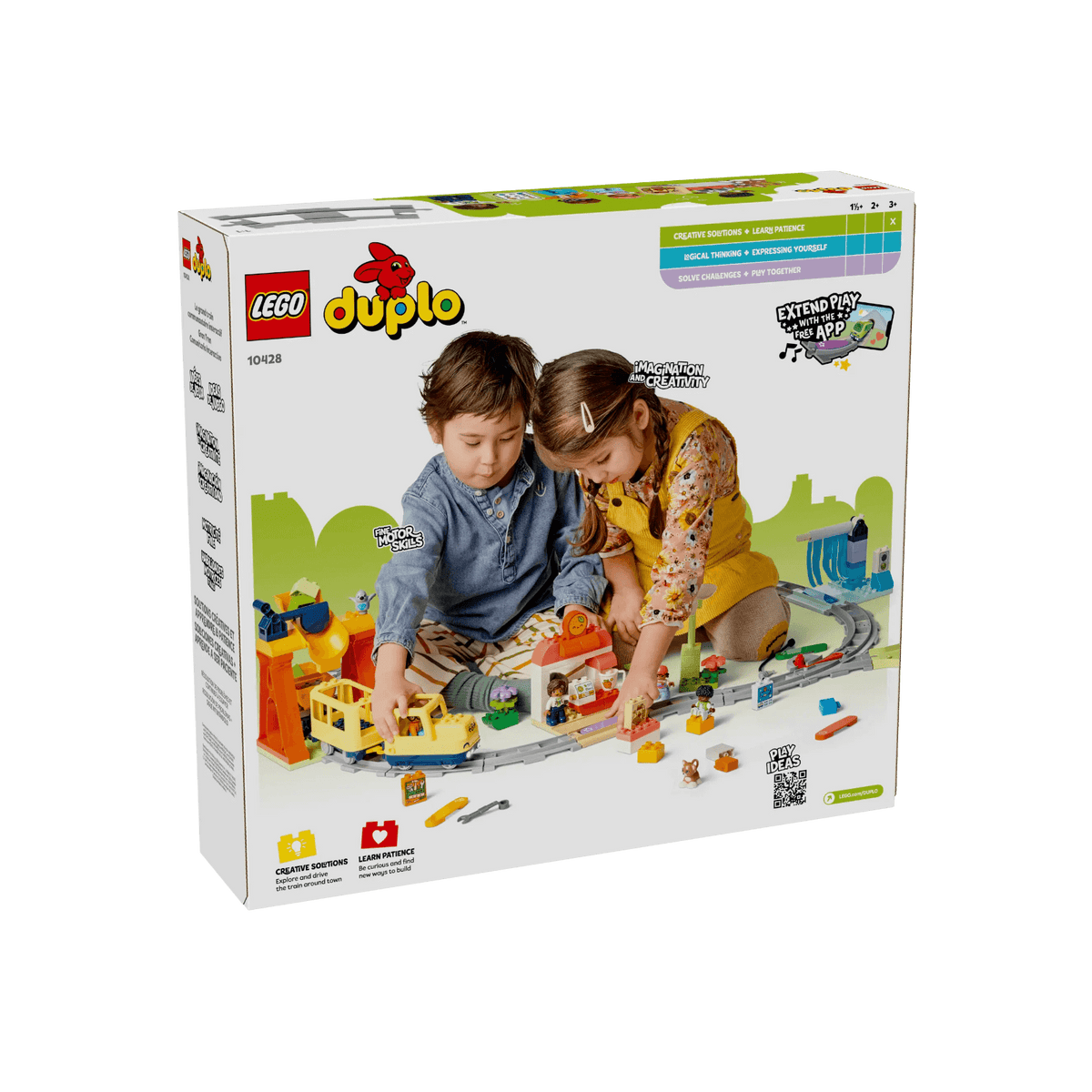 LEGO DUPLO Town Duży interaktywny pociąg miejski 10428.
