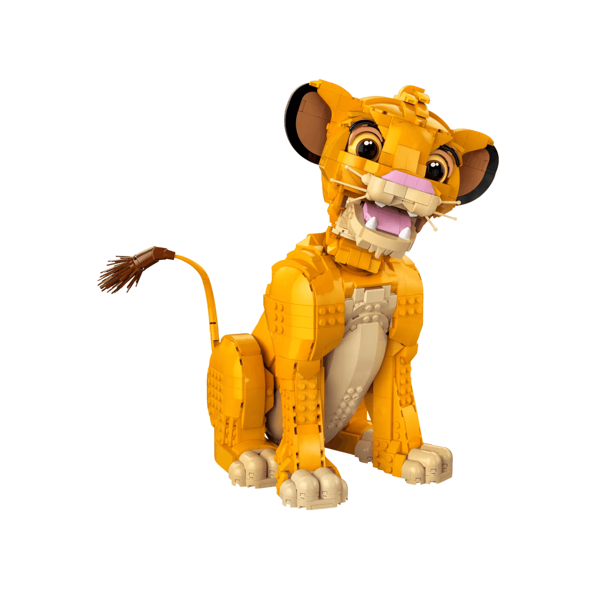 LEGO Disney Zestaw konstrukcyjny Król Lew - młody Simba 43247.