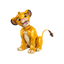 LEGO Disney Zestaw konstrukcyjny Król Lew - młody Simba 43247.