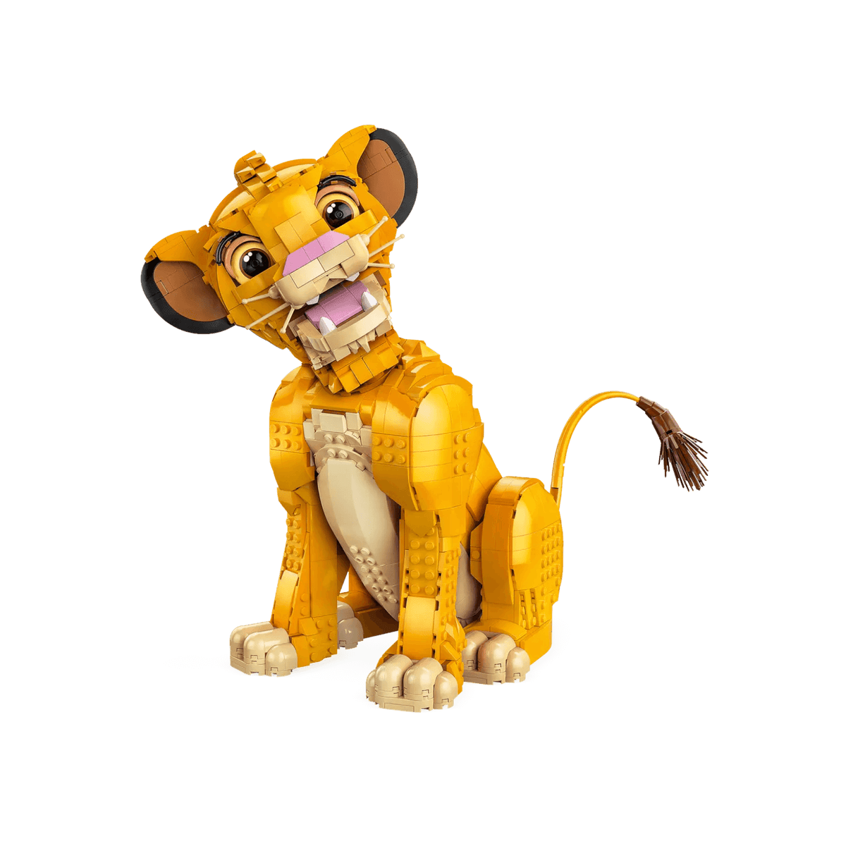 LEGO Disney Zestaw konstrukcyjny Król Lew - młody Simba 43247.