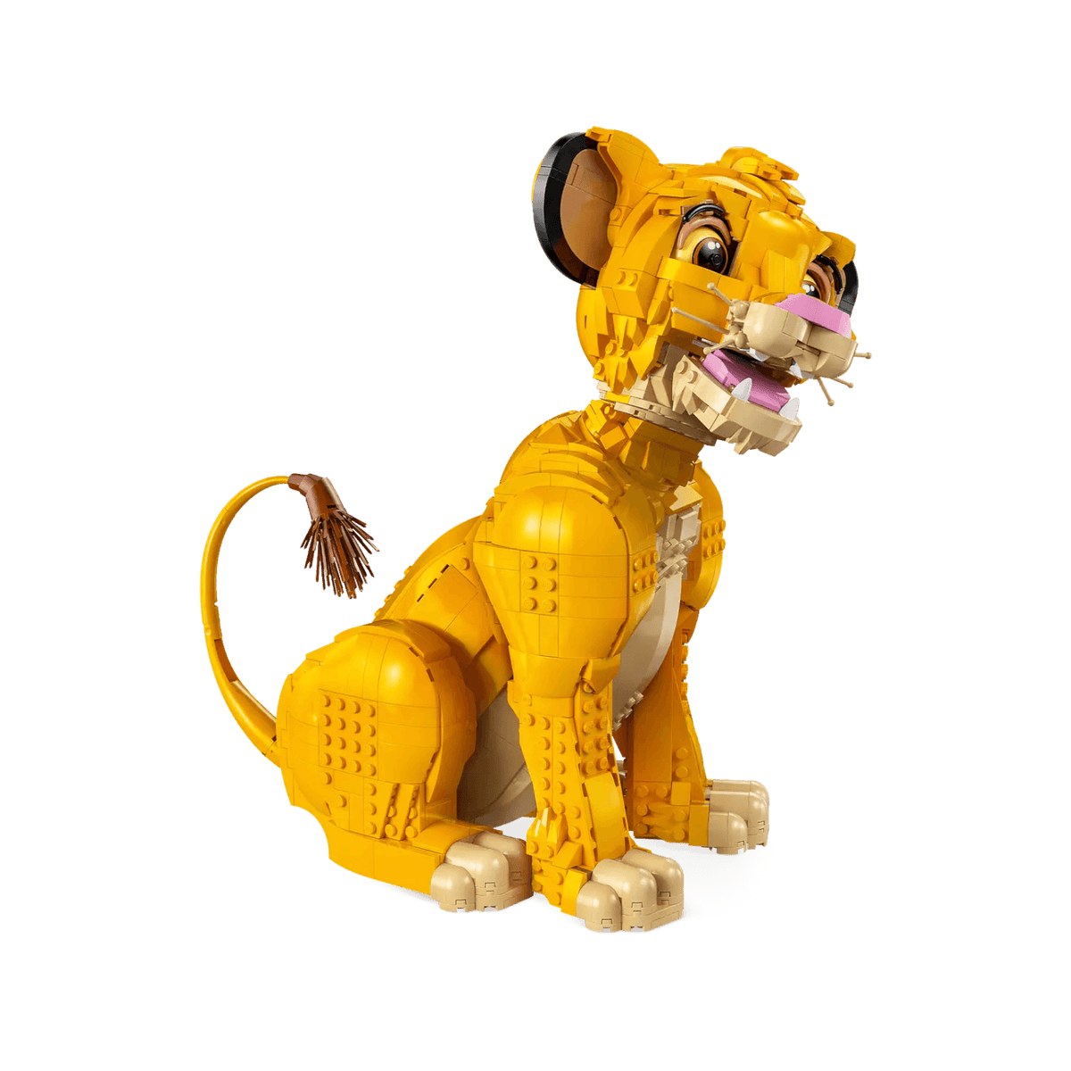 LEGO Disney Zestaw konstrukcyjny Król Lew - młody Simba 43247.