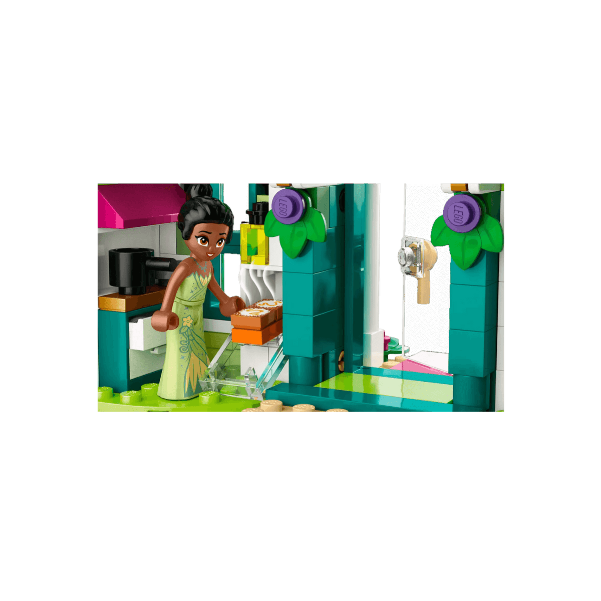 LEGO Disney Princess Zestaw klocków Przygoda księżniczki Disneya na targu 43246.