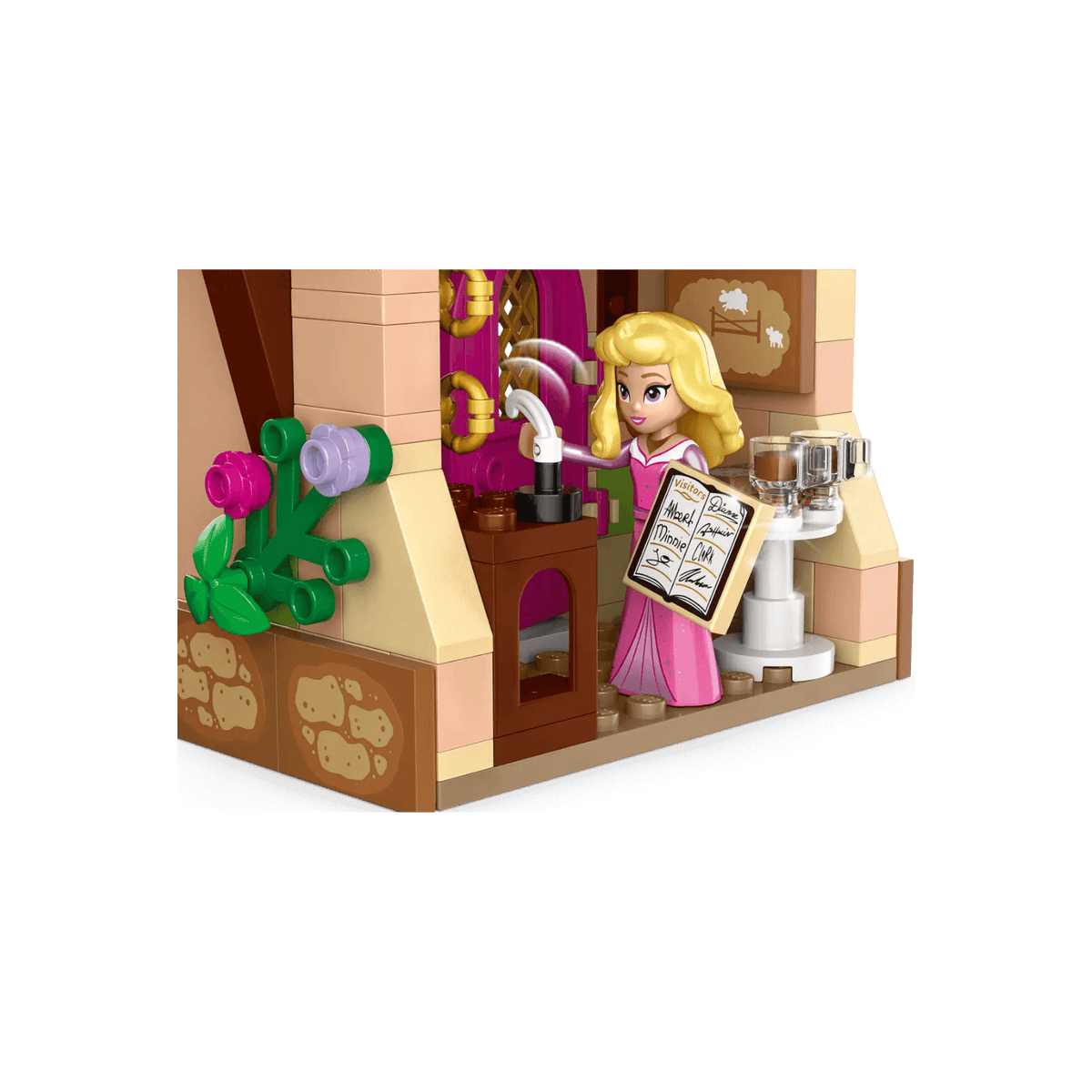 LEGO Disney Princess Zestaw klocków Przygoda księżniczki Disneya na targu 43246.