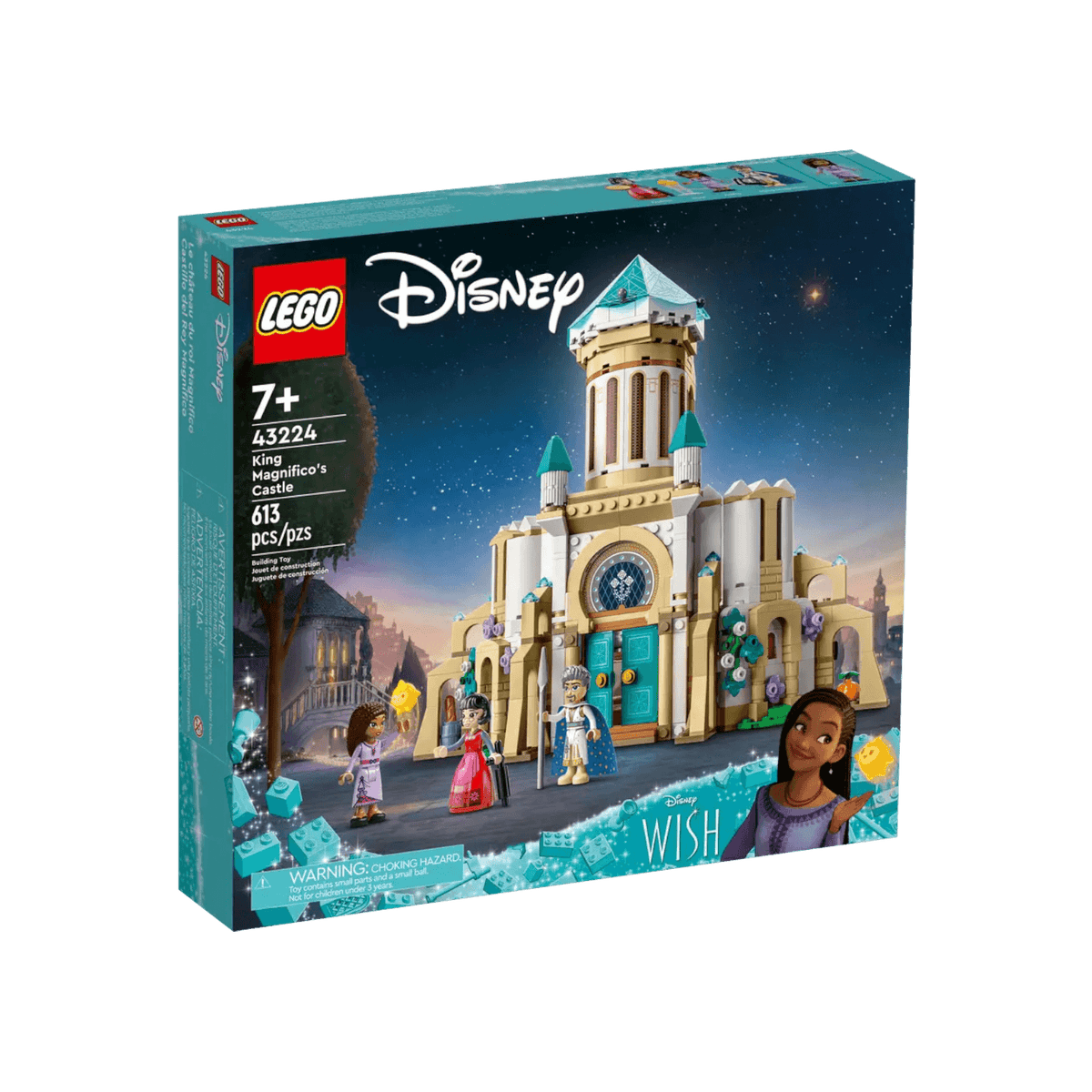 LEGO Disney Życzenie Zamek króla Magnifico 43224.