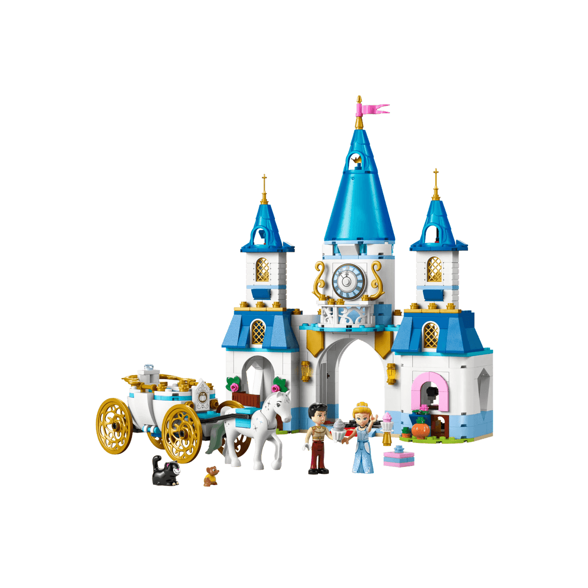 LEGO Disney Zestaw Zamek Kopciuszka i kareta 43275.
