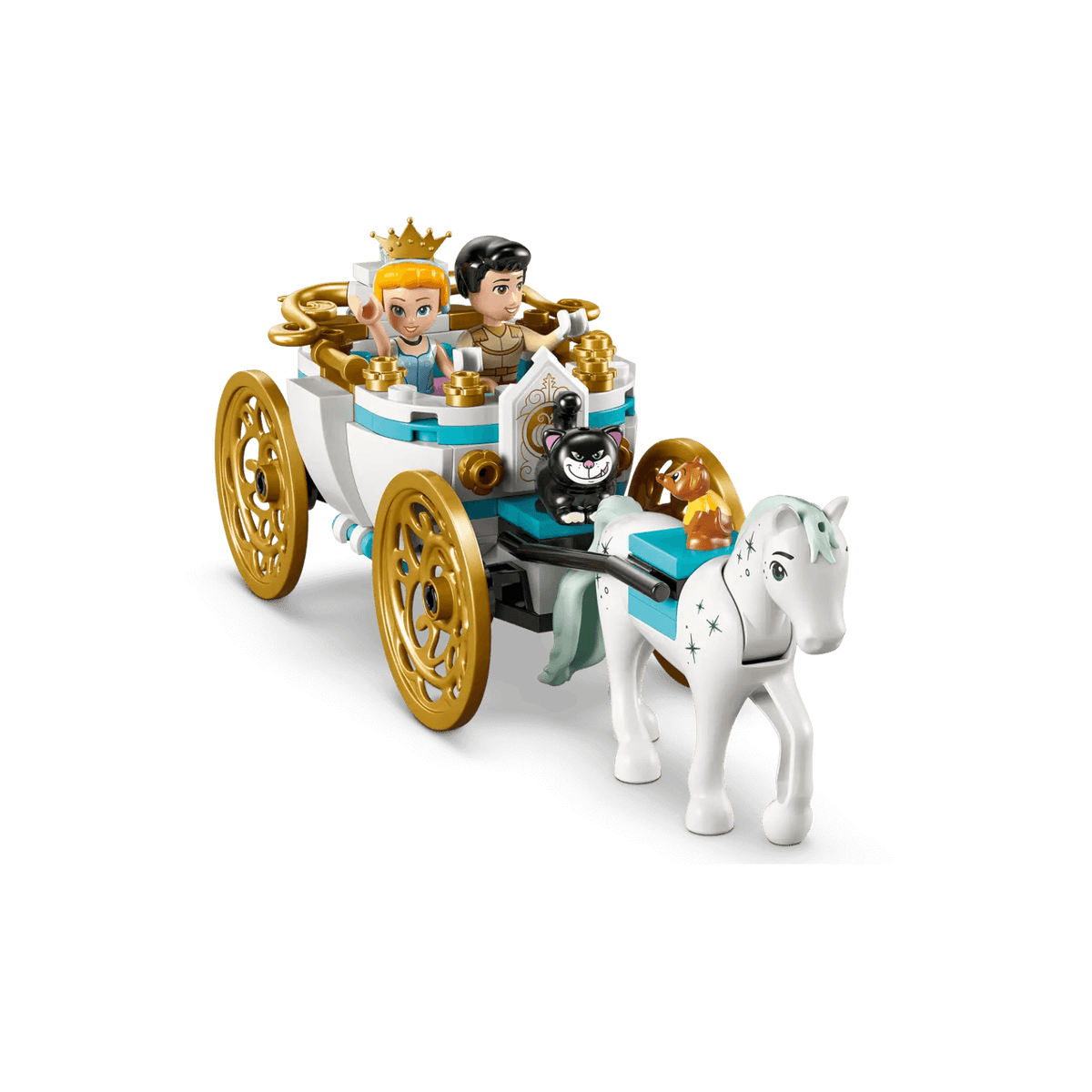 LEGO Disney Zestaw Zamek Kopciuszka i kareta 43275.