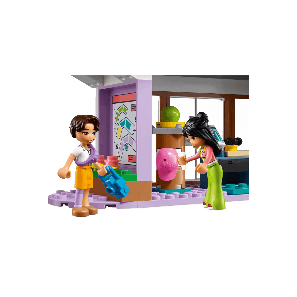 LEGO Friends Zestaw Centrum handlowe w Heartlake City 42604.