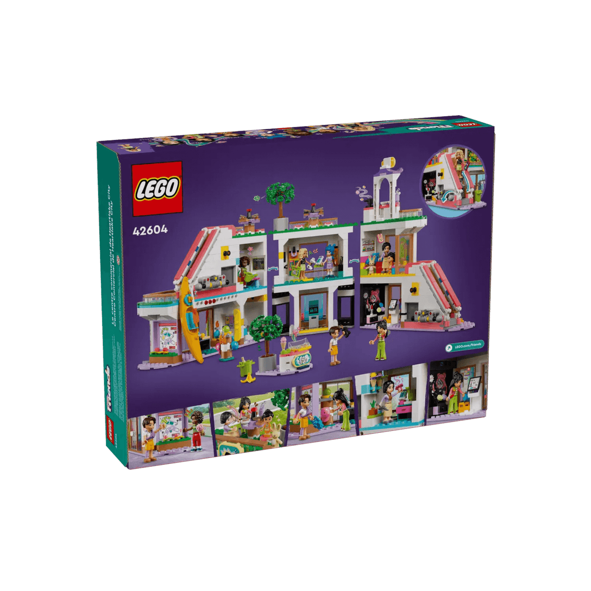 LEGO Friends Zestaw Centrum handlowe w Heartlake City 42604.