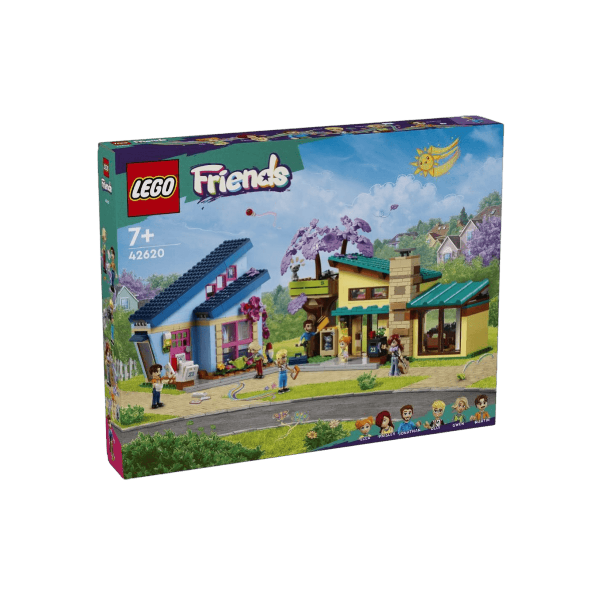 LEGO Friends Zestaw Dom rodzinny Olly'ego i Paisley 42620.