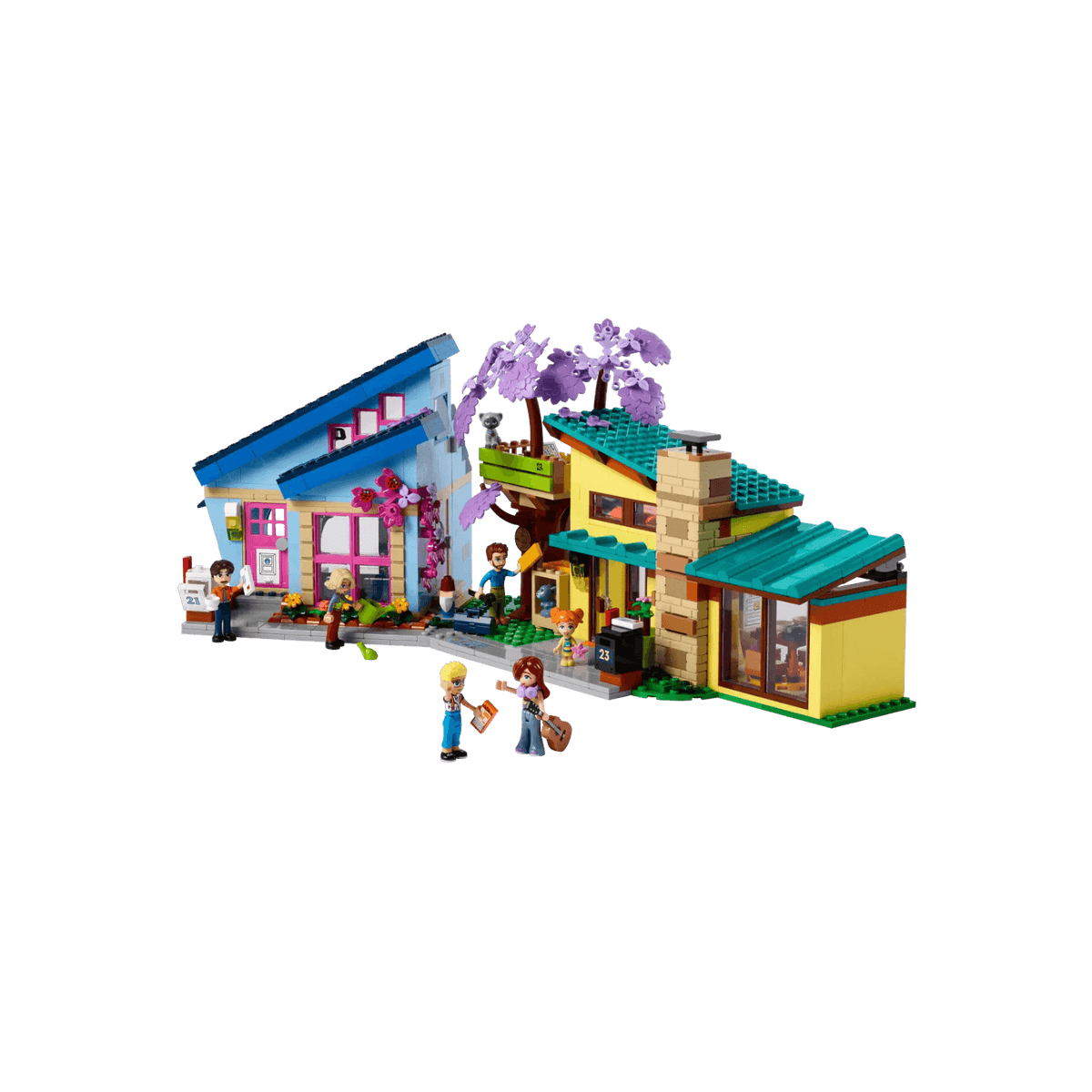 LEGO Friends Zestaw Dom rodzinny Olly'ego i Paisley 42620.