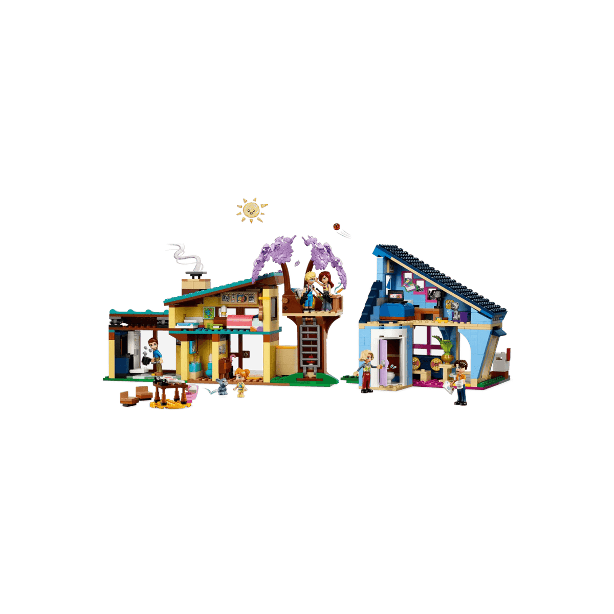 LEGO Friends Zestaw Dom rodzinny Olly'ego i Paisley 42620.