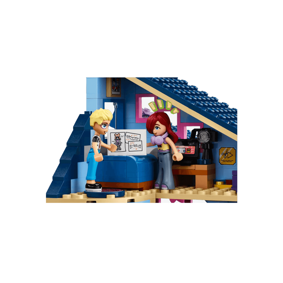 LEGO Friends Zestaw Dom rodzinny Olly'ego i Paisley 42620.