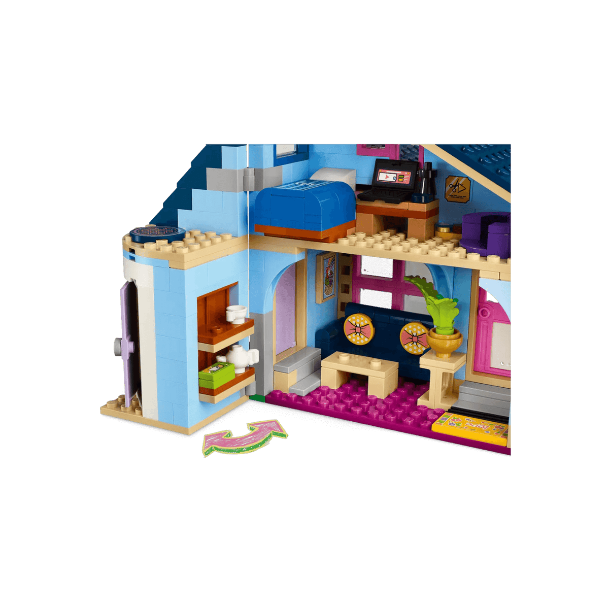 LEGO Friends Zestaw Dom rodzinny Olly'ego i Paisley 42620.