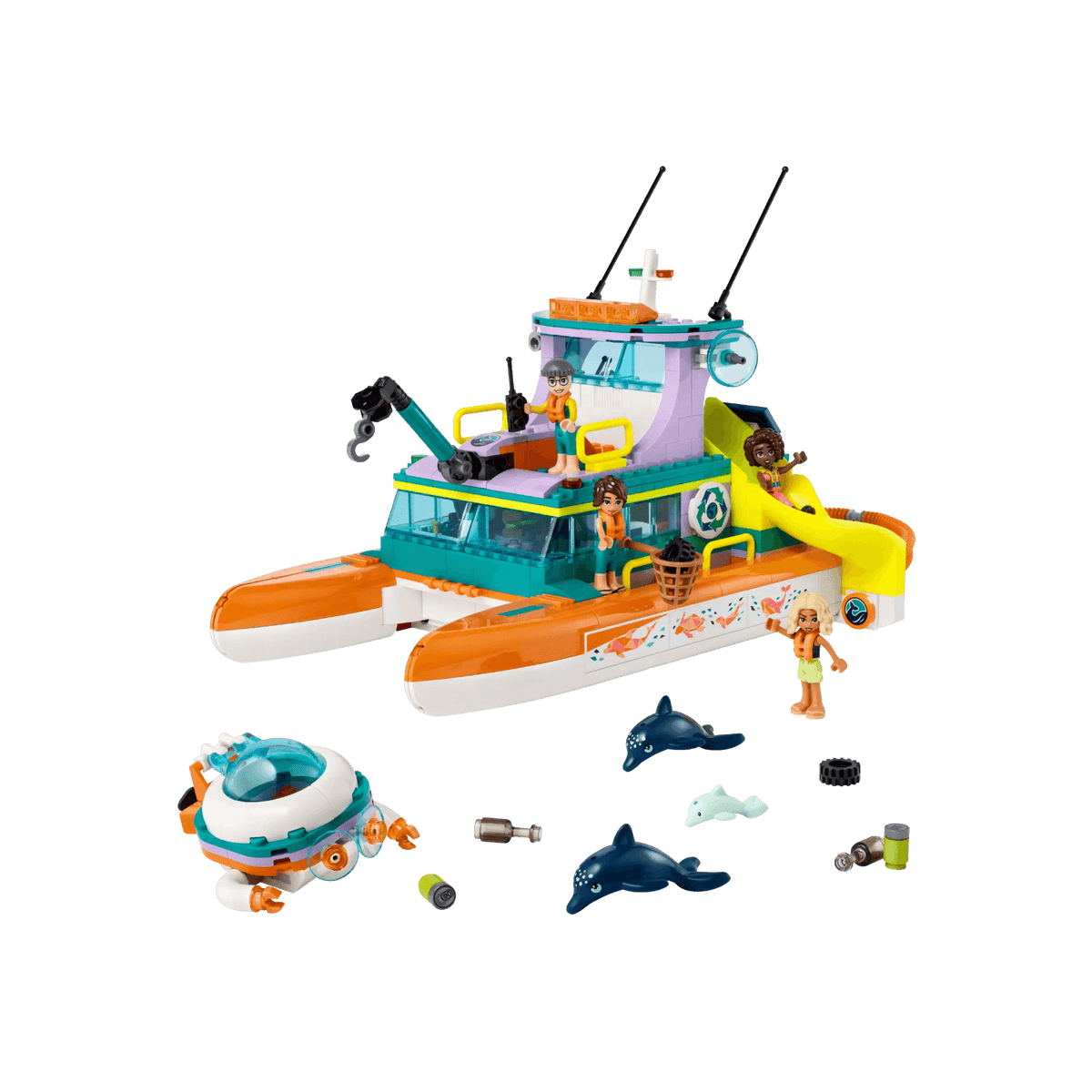 LEGO Friends Morska łódź ratunkowa 41734.