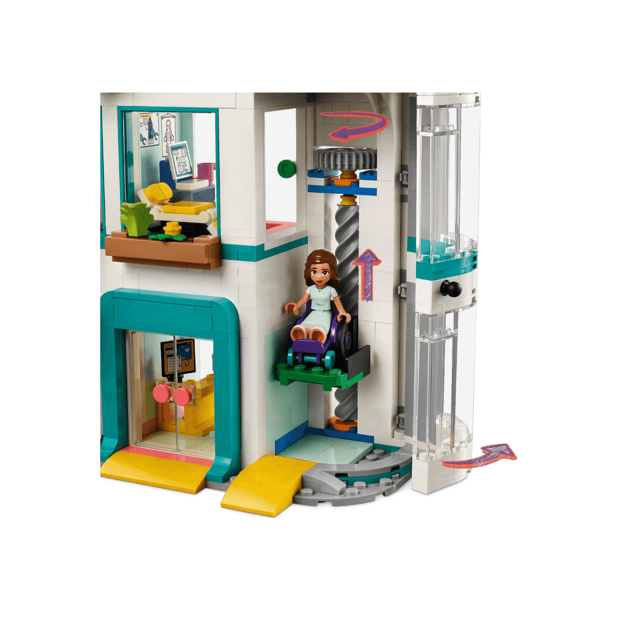 LEGO Friends Szpital w mieście Heartlake 42621.