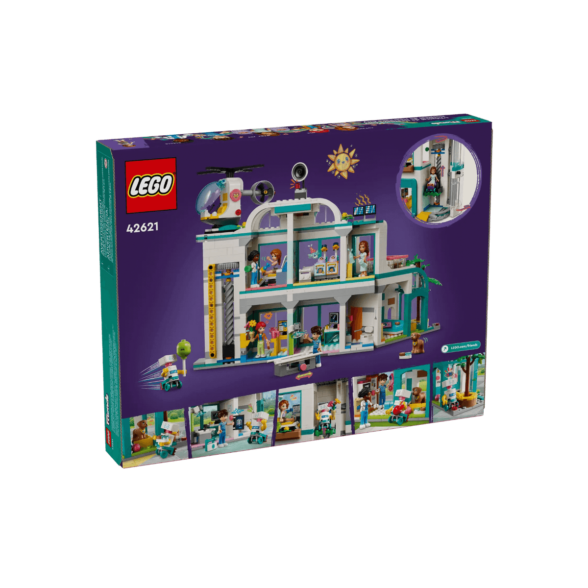 LEGO Friends Szpital w mieście Heartlake 42621.
