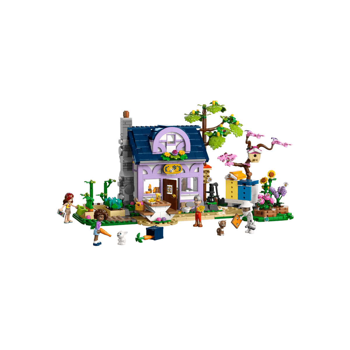 LEGO Friends Zestaw Dom pszczelarzy i kwiatowy ogród 42669.
