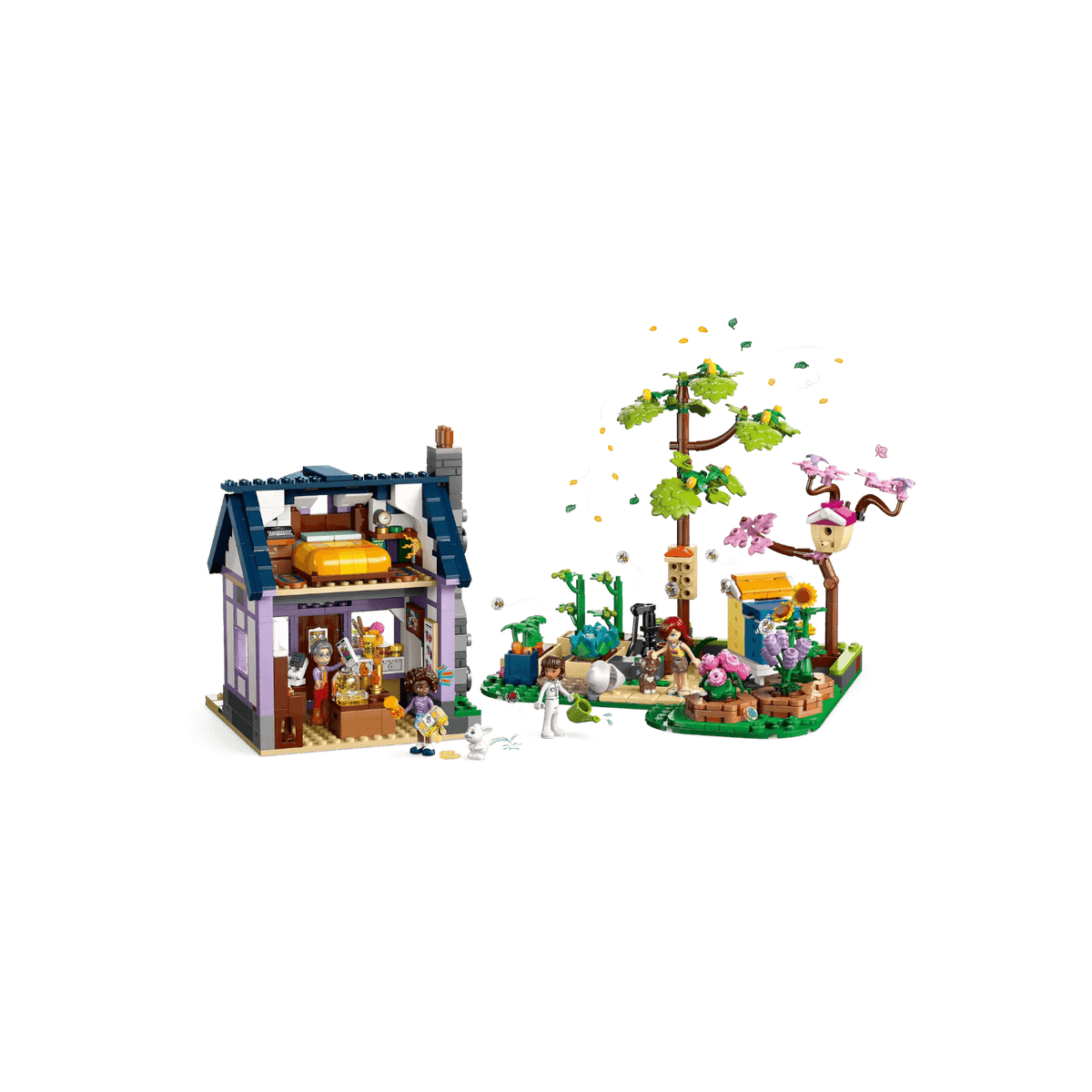 LEGO Friends Zestaw Dom pszczelarzy i kwiatowy ogród 42669.