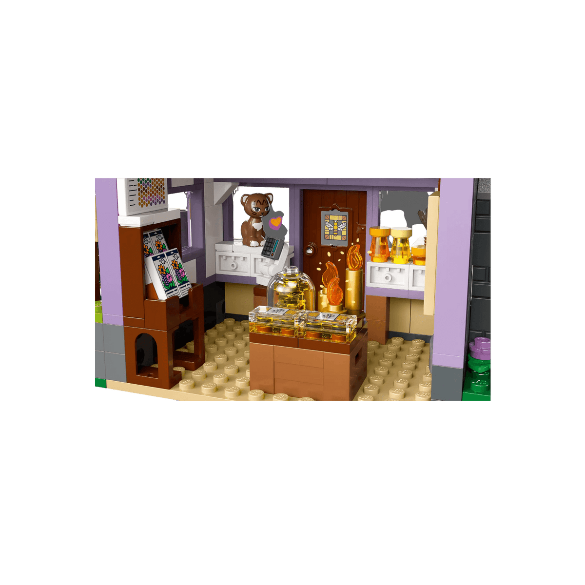 LEGO Friends Zestaw Dom pszczelarzy i kwiatowy ogród 42669.