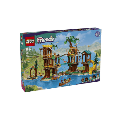 LEGO Friends Zestaw Domek na drzewie na obozie kempingowym 42631.