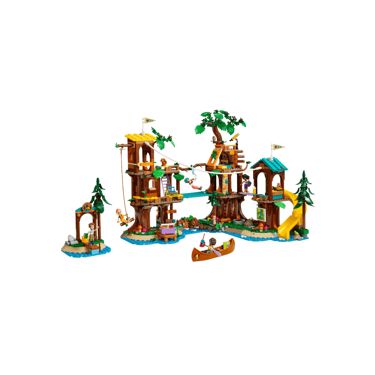 LEGO Friends Zestaw Domek na drzewie na obozie kempingowym 42631.