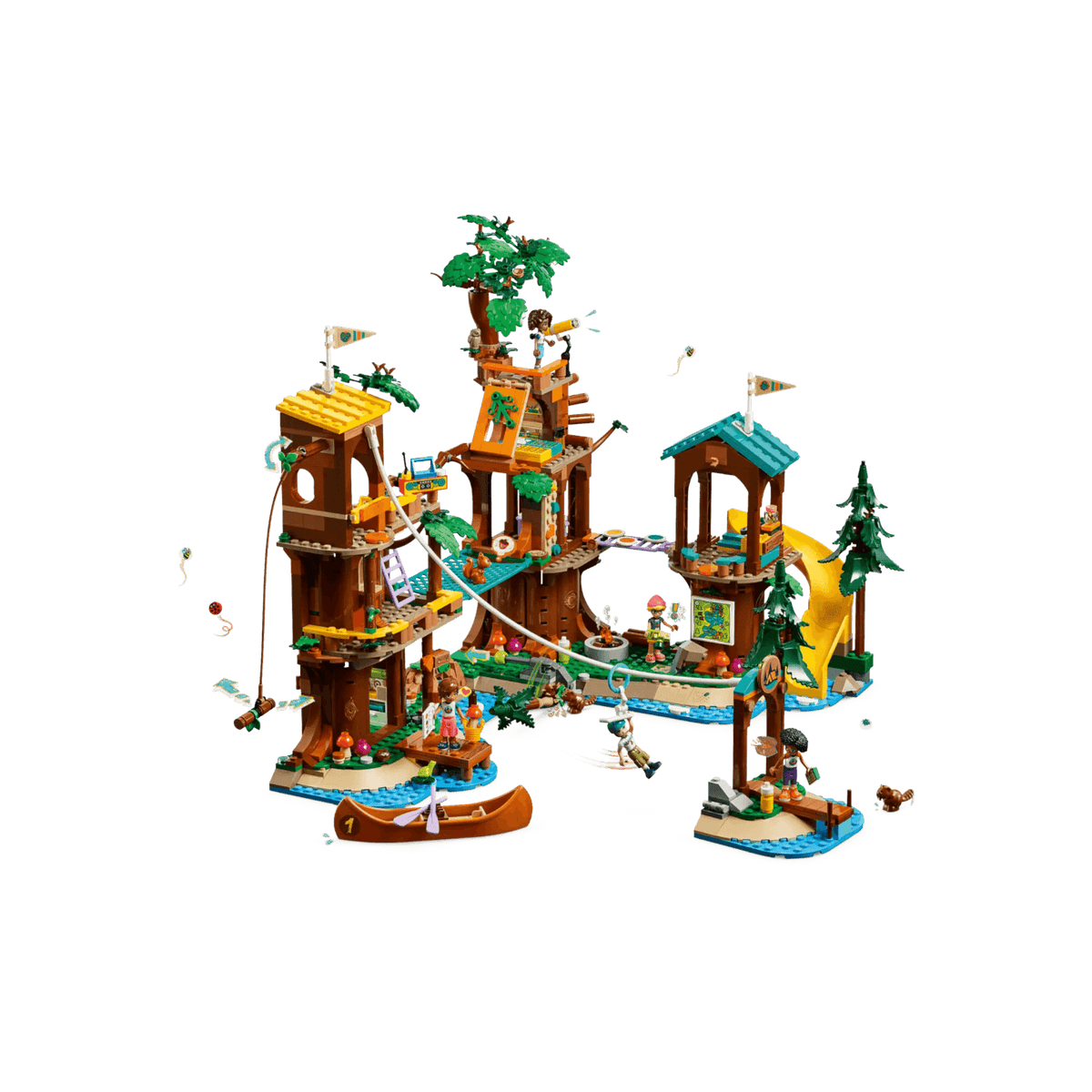 LEGO Friends Zestaw Domek na drzewie na obozie kempingowym 42631.