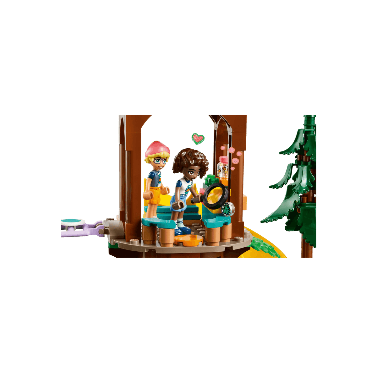 LEGO Friends Zestaw Domek na drzewie na obozie kempingowym 42631.