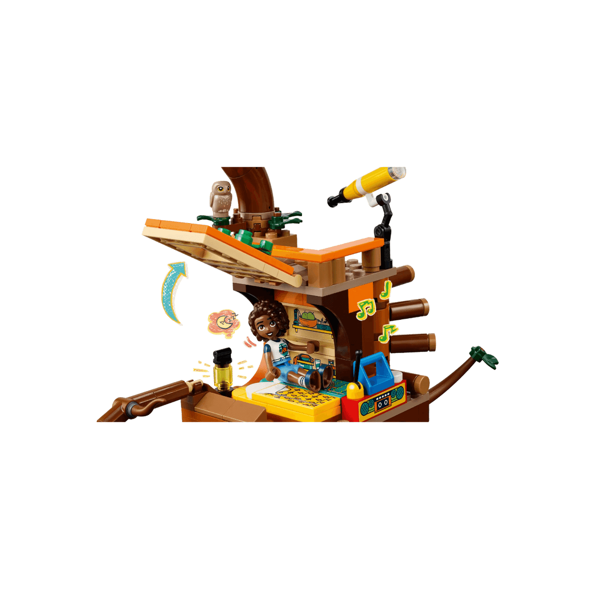 LEGO Friends Zestaw Domek na drzewie na obozie kempingowym 42631.