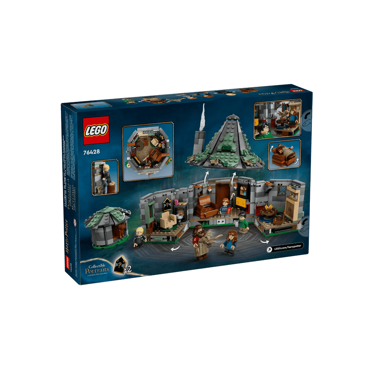 LEGO Harry Potter Zestaw Chatka Hagrida: niespodziewana wizyta 76428.