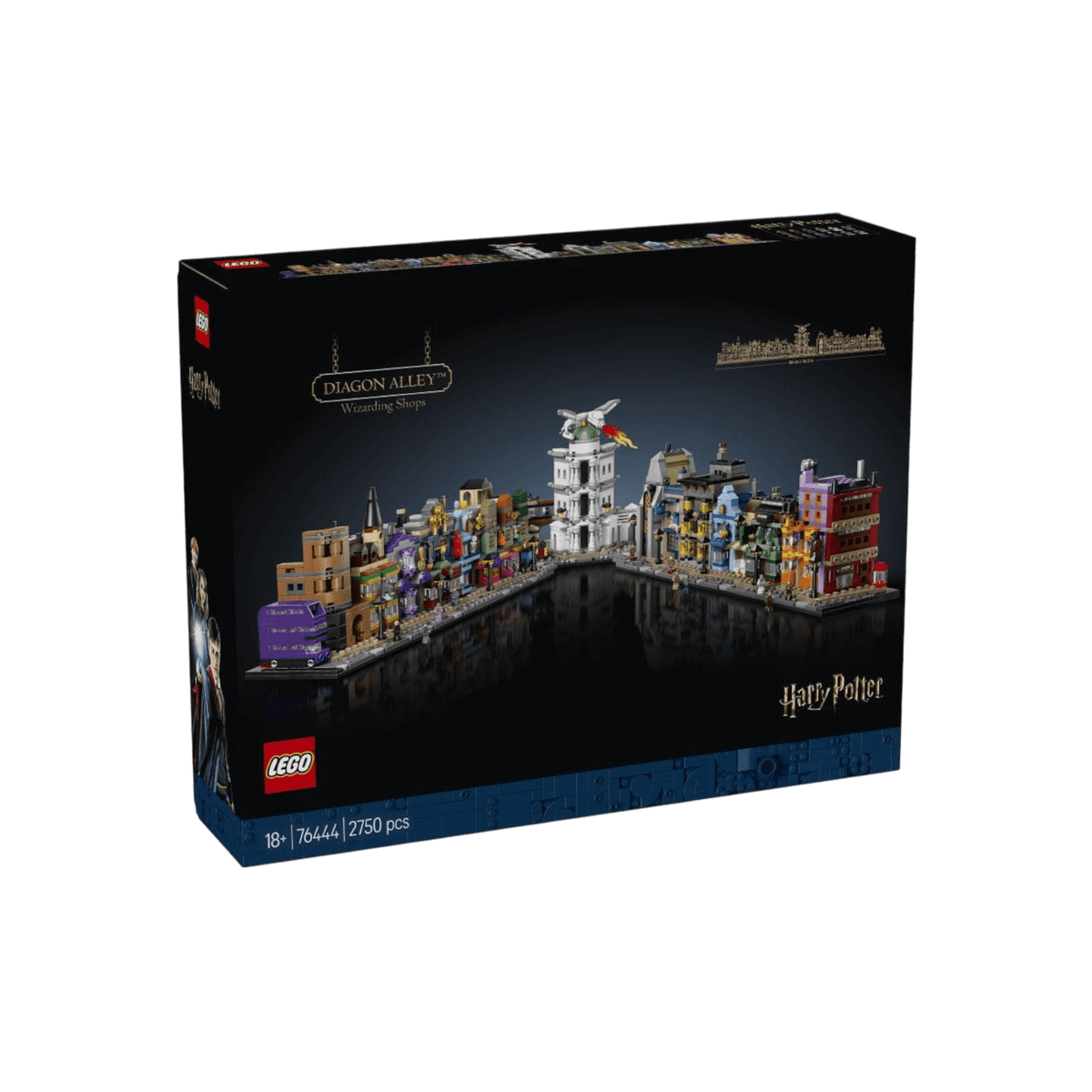 LEGO Harry Potter Zestaw Magiczne sklepy na Ulicy Pokątnej 76444.
