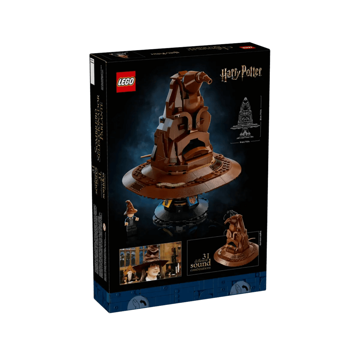 LEGO Harry Potter Zaczarowana Mówiąca Tiara Przydziału 76429.