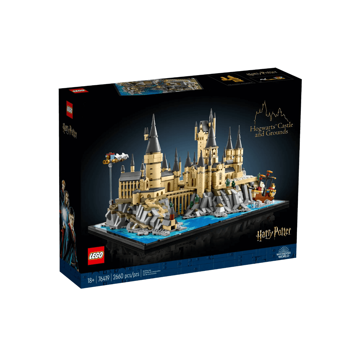 LEGO Harry Potter Zestaw Zamek Hogwart i błonia 76419.
