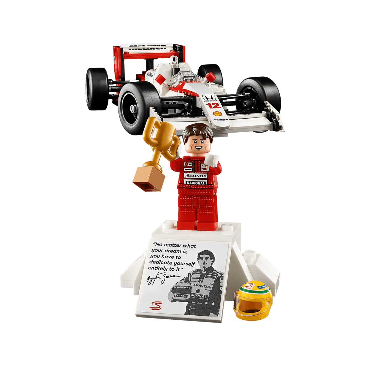 LEGO Icons McLaren MP4/4 i Ayrton Senna 10330.