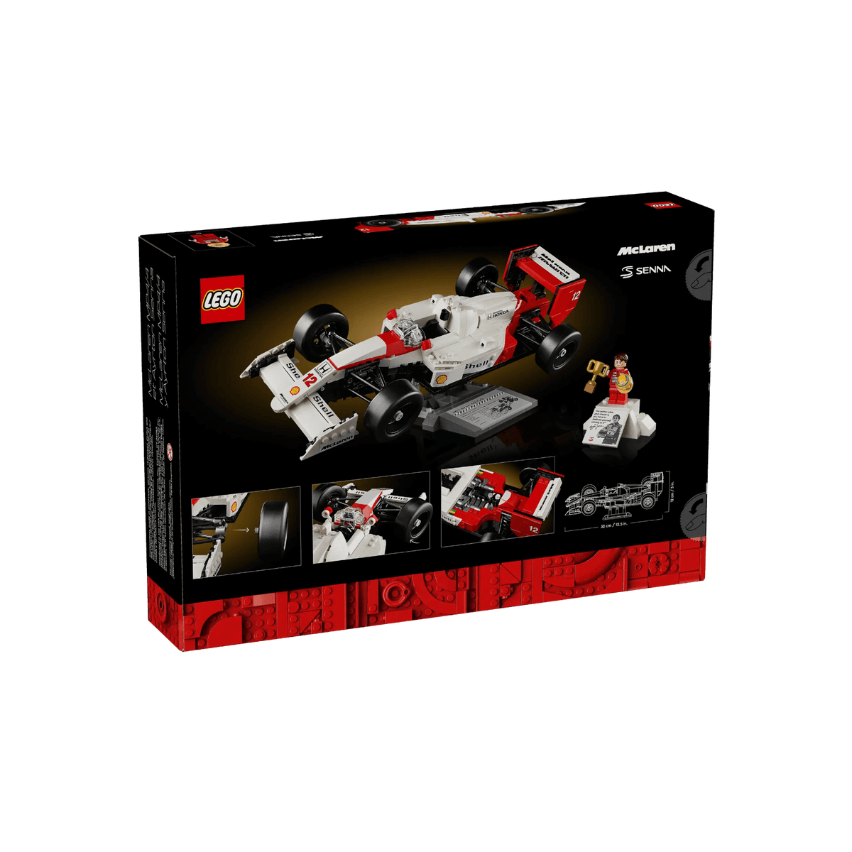 LEGO Icons McLaren MP4/4 i Ayrton Senna 10330.