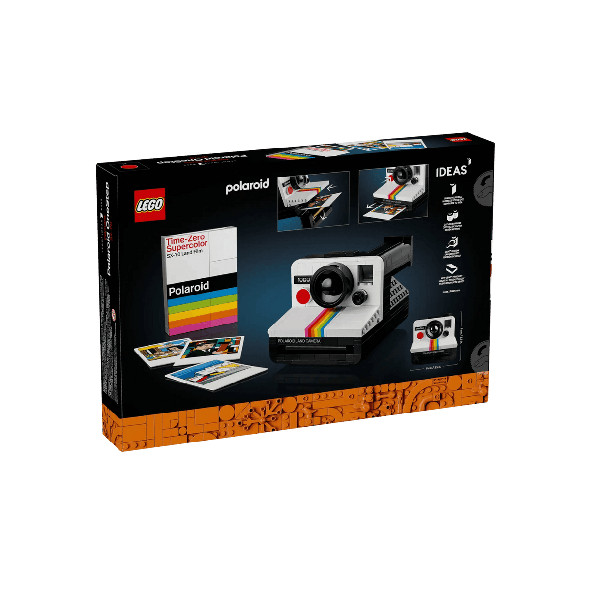 LEGO Ideas Zestaw Aparat Polaroid OneStep SX-70 21345.