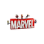 LEGO Marvel Super Heroes Logo MARVEL z minifigurkami 76313.