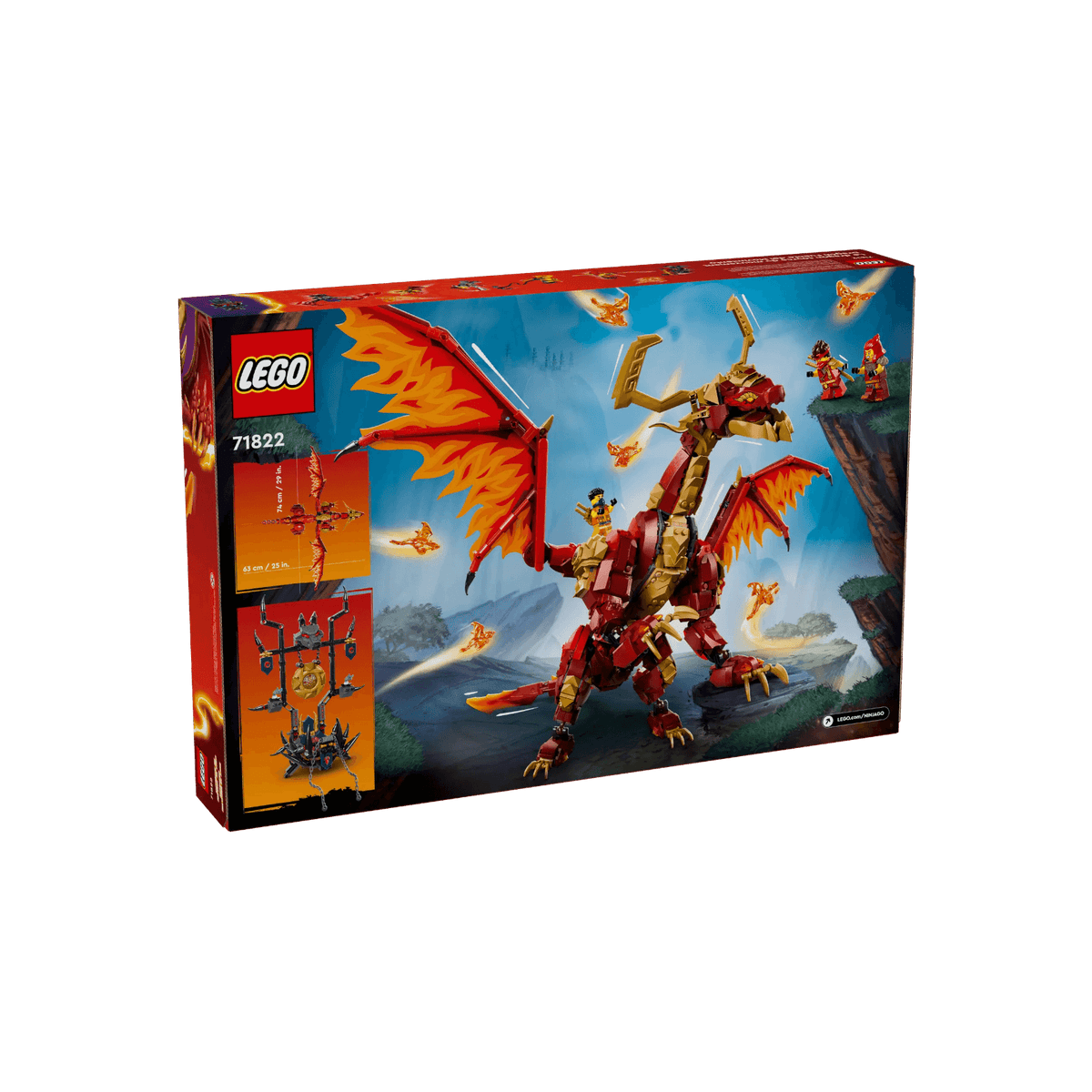 LEGO Ninjago Smoczyca źródła ruchu 71822.