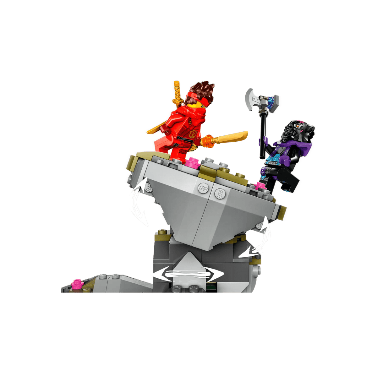 LEGO Ninjago Zestaw przygodowy Świątynia Smoczego Kamienia 71819.