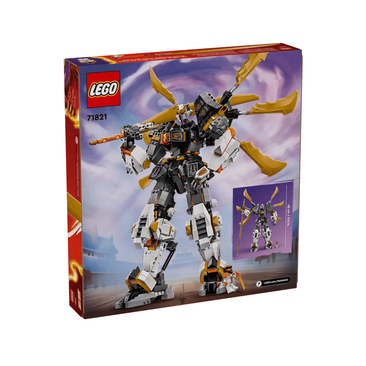 LEGO Ninjago Robot Tytanowy smok-mech Cole'a 71821.