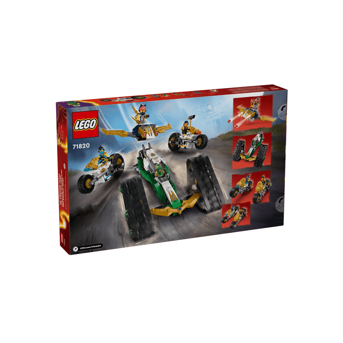 LEGO Ninjago Zestaw Wielofunkcyjny pojazd ninja 71820.