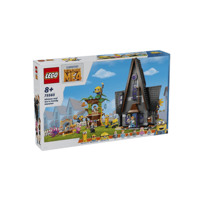 LEGO Minionki Despicable Me Rodzinna rezydencja Gru i minionków 75583.