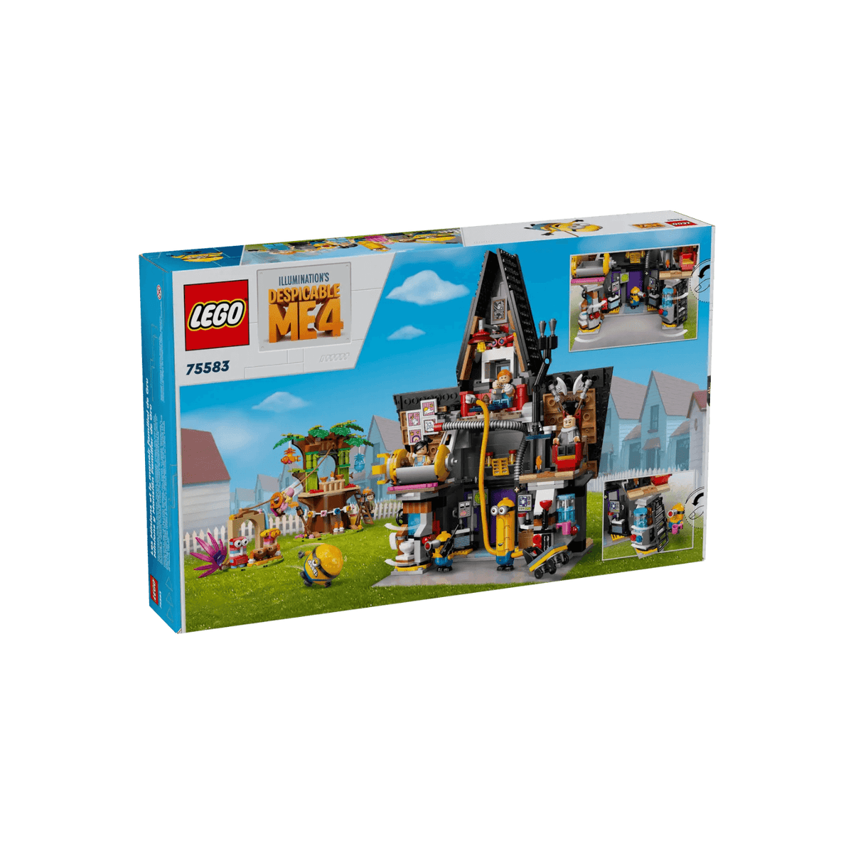 LEGO Minionki Despicable Me Rodzinna rezydencja Gru i minionków 75583.