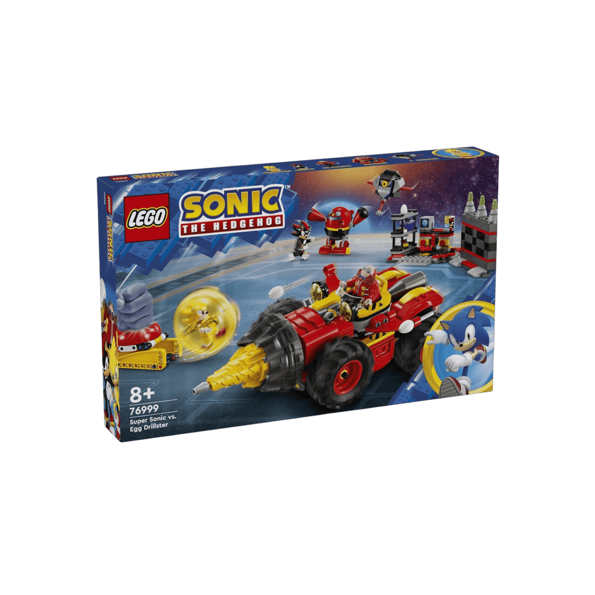 LEGO Sonic the Hedgehog Zestaw Super Sonic kontra Egg Drillster 76999.