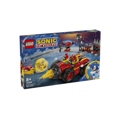 LEGO Sonic the Hedgehog Zestaw Super Sonic kontra Egg Drillster 76999.