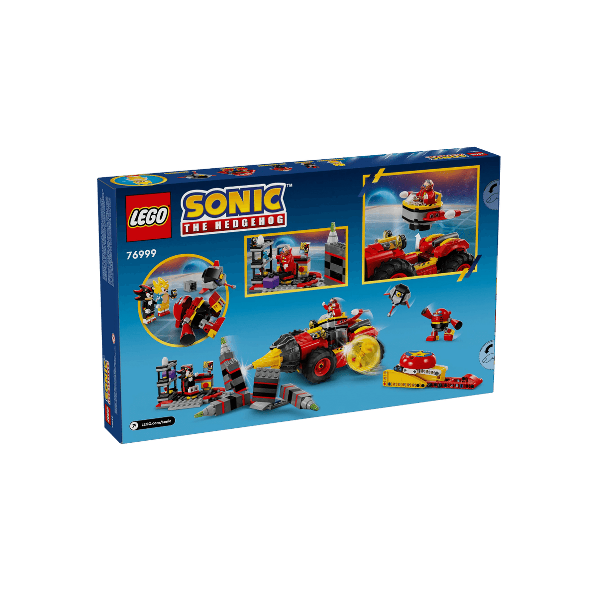 LEGO Sonic the Hedgehog Zestaw Super Sonic kontra Egg Drillster 76999.