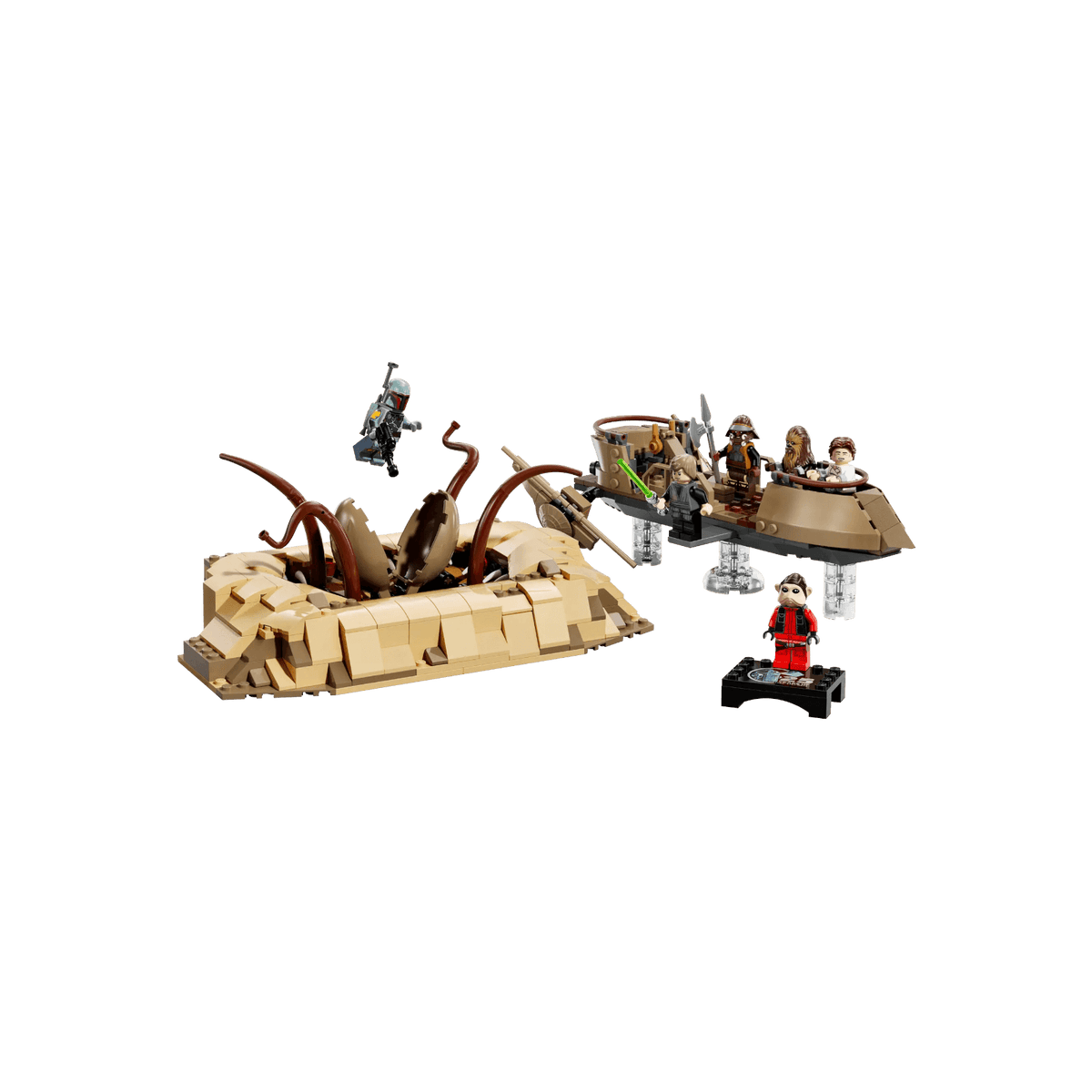 LEGO Star Wars Zestaw Pustynna barka i jama sarlacca 75396.