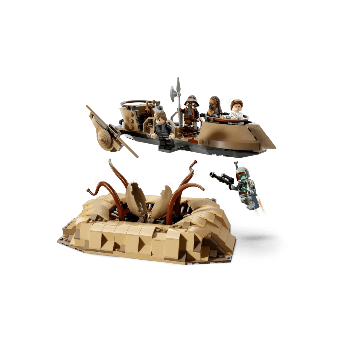 LEGO Star Wars Zestaw Pustynna barka i jama sarlacca 75396.