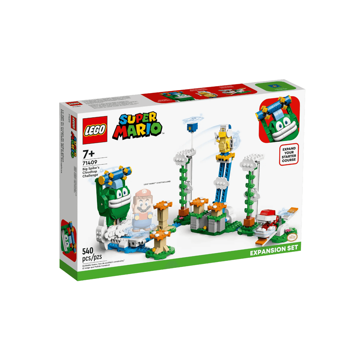 LEGO Super Mario Big Spike i chmury - Zestaw rozszerzający zabawę 71409.