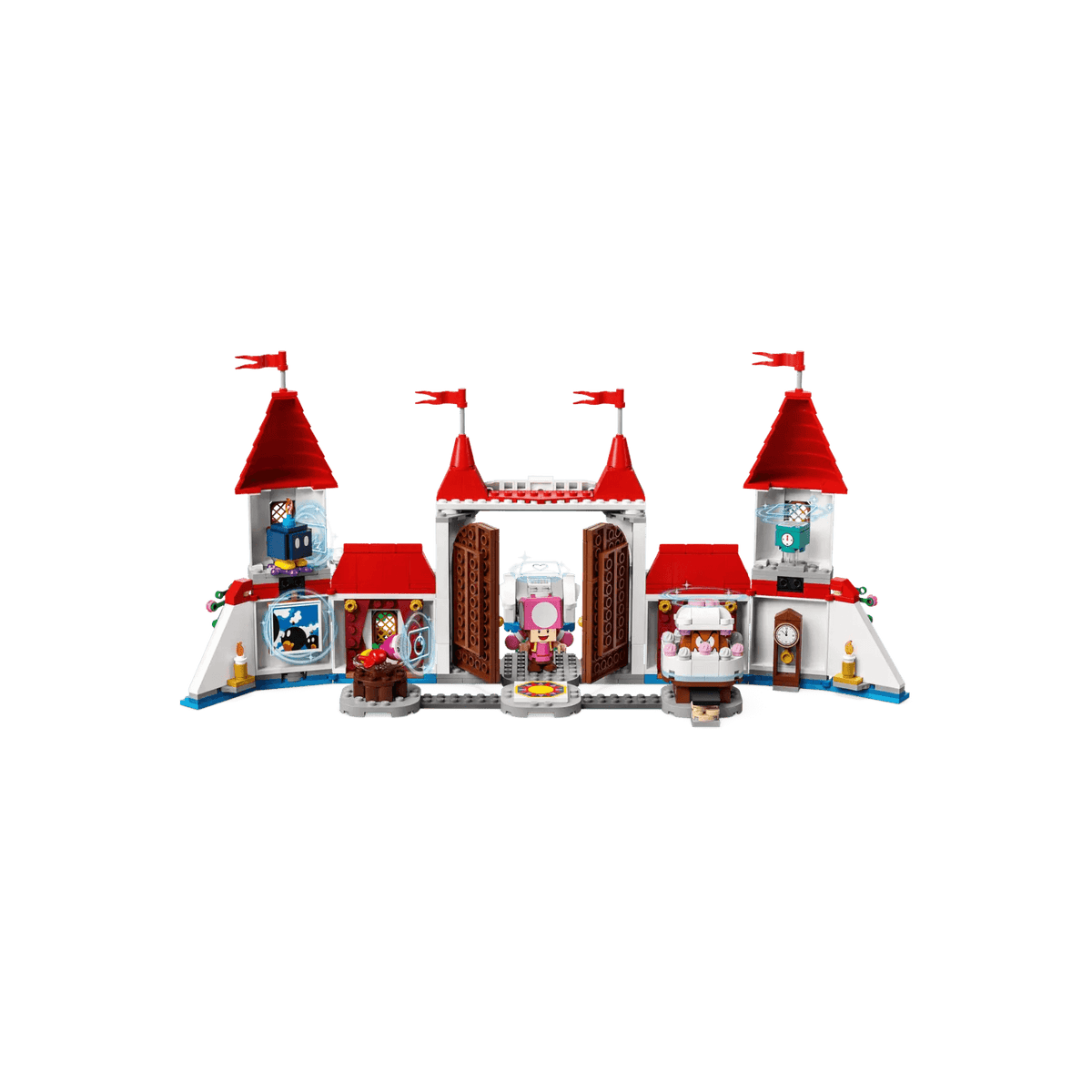 LEGO Super Mario Duży Zamek Peach Zestaw rozszerzający 71408.